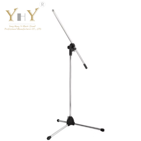 YHY MK-120P 銀色 麥克風直斜兩用架 麥克風架