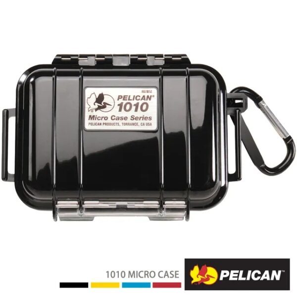 Pelican 1010 派力肯 微型防水氣密箱 全黑
