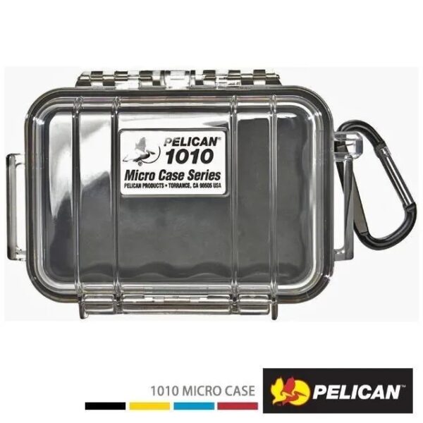 Pelican 1010 派力肯 微型防水氣密箱 透明黑