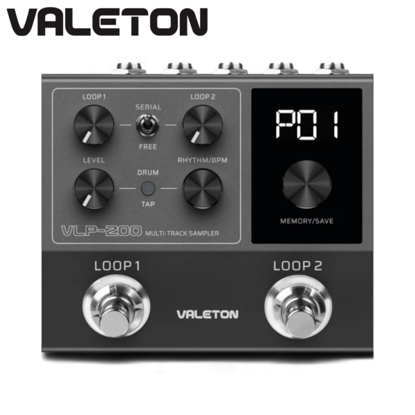 VALETON VLP-200 Looper 節奏循環機 鼓機