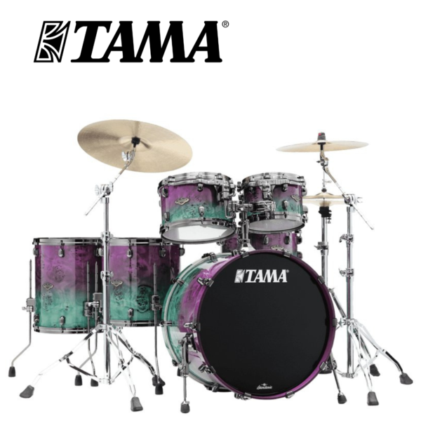 TAMA Starclassic Walnut/Birch With Mappa Burl Outer Ply 爵士鼓 六粒組