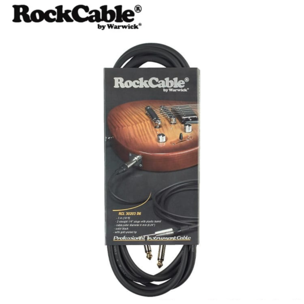 RockCable RCL 30203 D6 3M 雙直頭 樂器導線