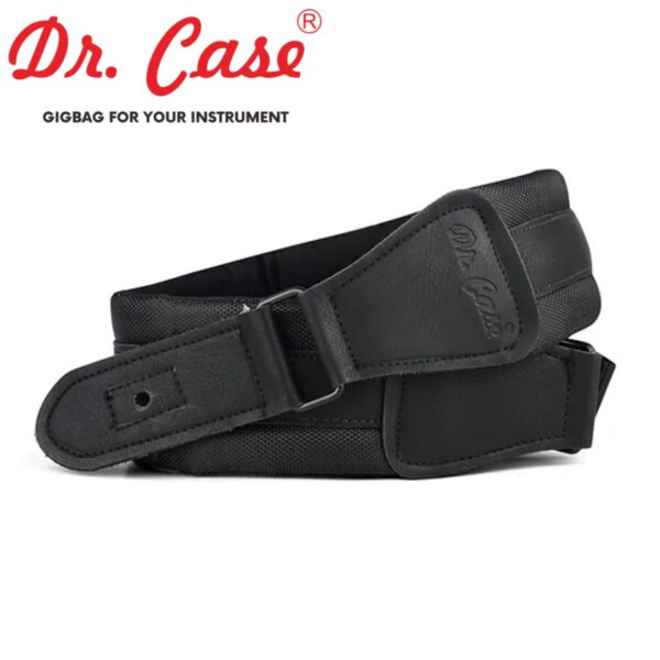 Dr Case Portage 2.0 Black 吉他 貝斯 皮質背帶 - 經典黑
