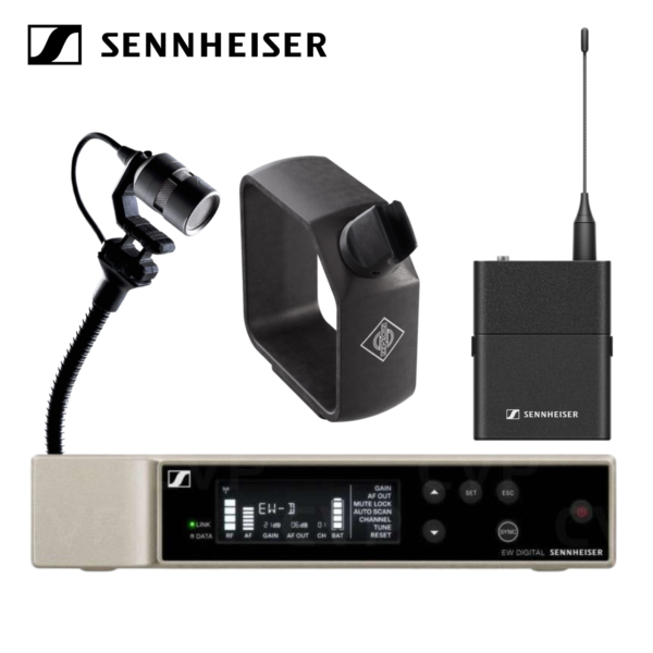 Sennheiser EW-D MCM114 MC8 鋼琴夾具 一對 無線收音系統