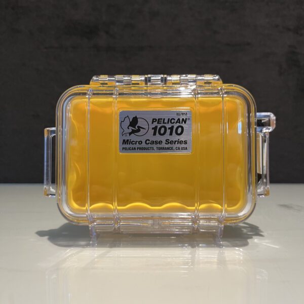 Pelican 1010 派力肯 微型防水氣密箱 透明黃：圖片 2