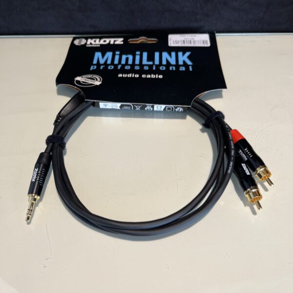 KLOTZ KY7-150 Y Cable 3.5mm 對 RCA 1.5米：圖片 4