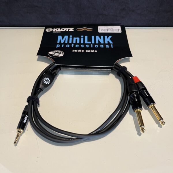 KLOTZ KY5-150 Y Cable 3.5mm 對 6.3TS 1.5米：圖片 3