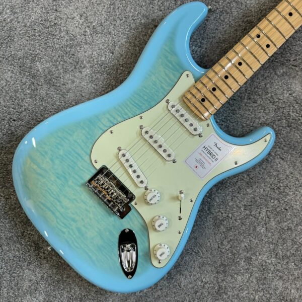 Fender 2024 Hybrid II Stratocaster Flame CLB 日本 電吉他：圖片 3