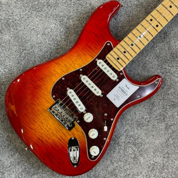 Fender 2024 Hybrid II Stratocaster Flame SSO 日本 電吉他：圖片 3