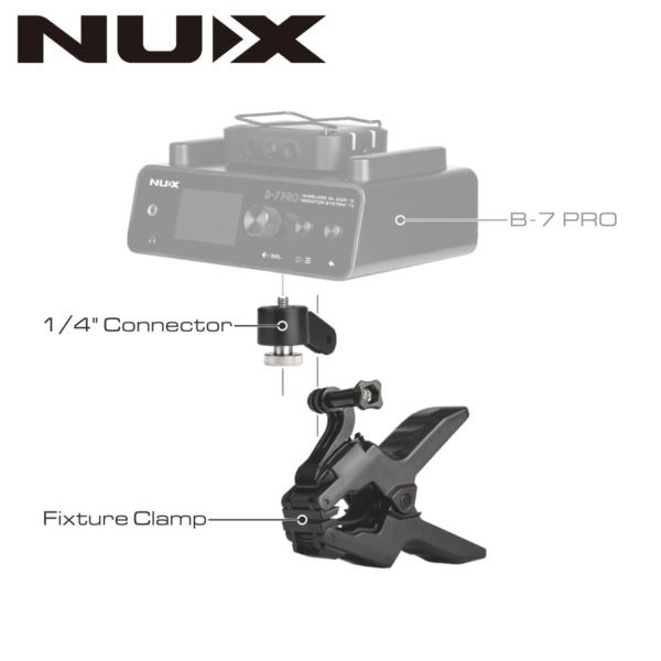 Nux NFC-01 FIXTURE CLAMP For B-7 PRO 夾具