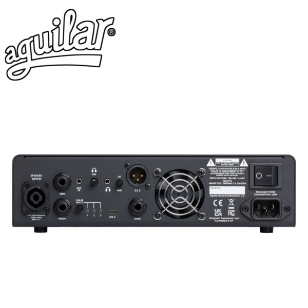 Aguilar TH500V2 Tone Hammer Gen 2 貝斯 前級 音箱頭：圖片 2