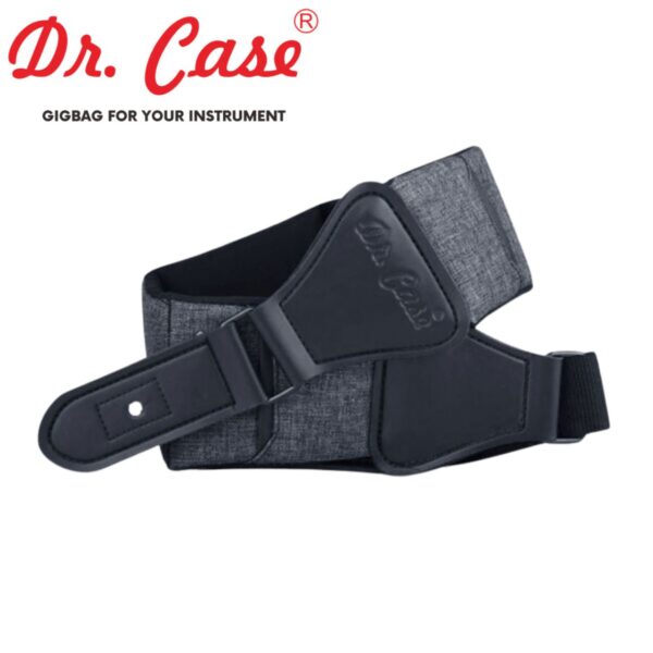 Dr Case Universal Grey 吉他 貝斯 皮質背帶 - 時尚灰