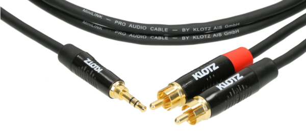 KLOTZ KY7-150 Y Cable 3.5mm 對 RCA 1.5米：圖片 3