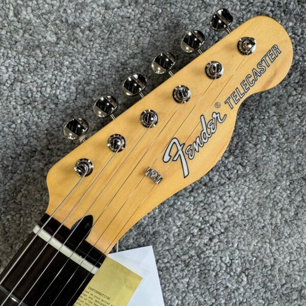 Fender Japan LTD Kusumi Color Tele Thinline RW IVO 象牙白 電吉他：圖片 5