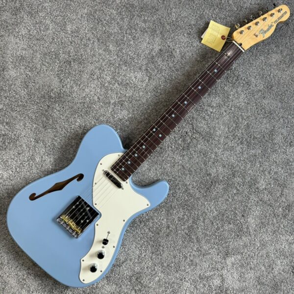 Fender Japan LTD Kusumi Color Tele Thinline RW BLUE 粉藍色 電吉他