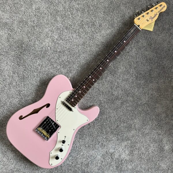 Fender Japan LTD Kusumi Color Tele Thinline RW PINK 粉紅色 電吉他