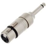 Neutrik NA2 FP XLR母頭 轉 TS（滿千免運）