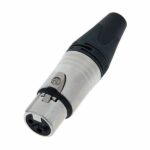 Neutrik NC3 FXX XLR 母頭 銀色（滿千免運）