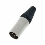 Neutrik NC3 MXX XLR 公頭 銀色（滿千免運）