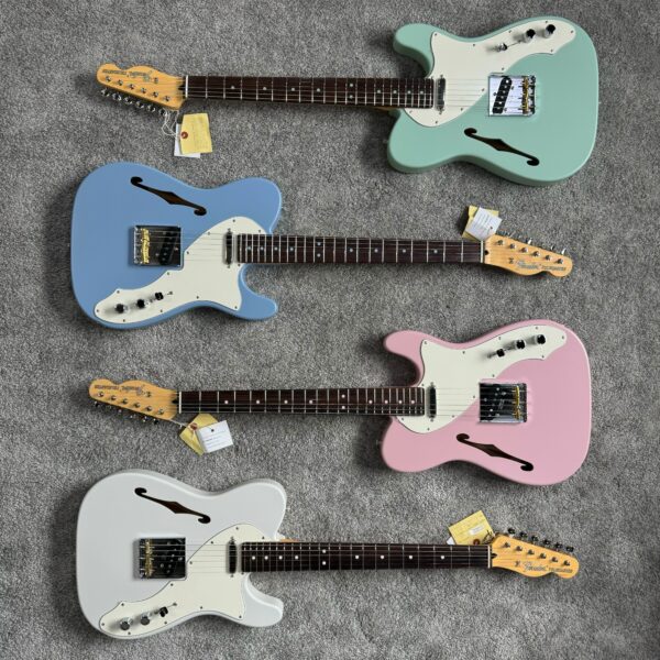 Fender Japan LTD Kusumi Color Tele Thinline RW GREEN 綠色 電吉他：圖片 9