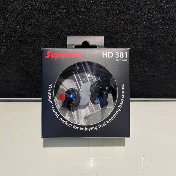 舒伯樂 Superlux HD381 耳道式耳機 低音加強：圖片 2
