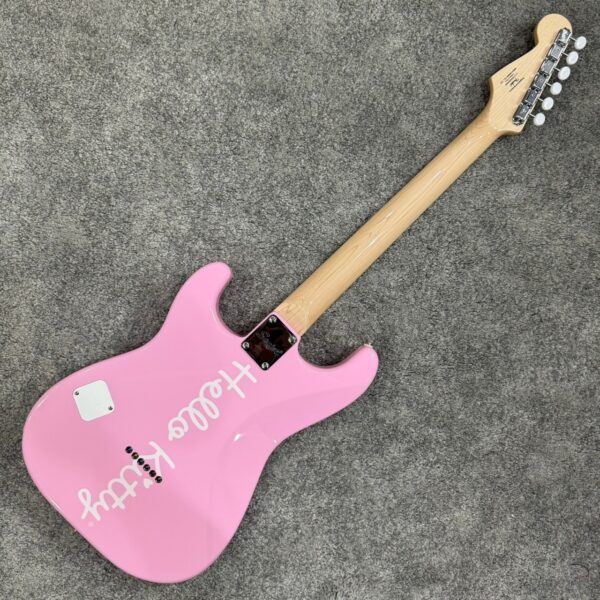 Squier X Hello Kitty Stratocaster LTD - Pink 三麗鷗聯名 電吉他：圖片 6