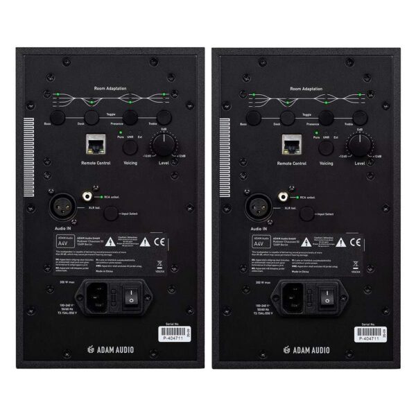 ADAM Audio A4V 4吋 主動式 監聽喇叭 黑色：圖片 2