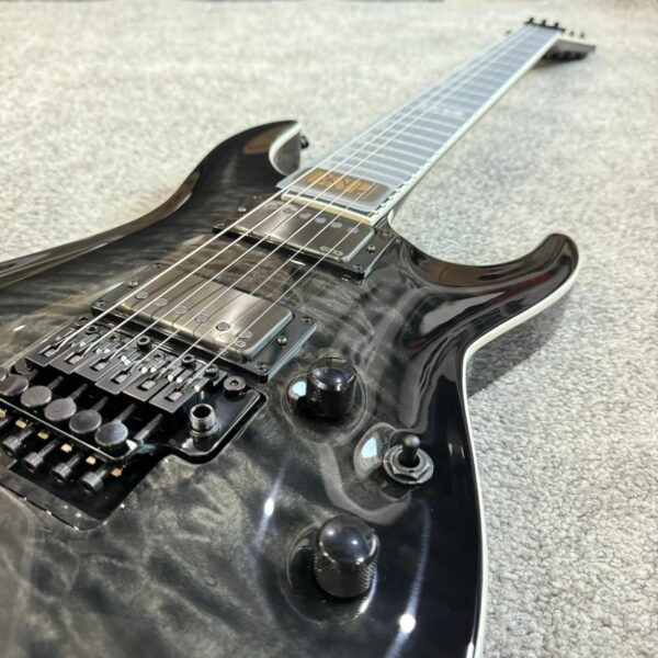 ESP E-II Horizon FR-II STBKSB EMG 大搖座 主動式雙雙 電吉他：圖片 4