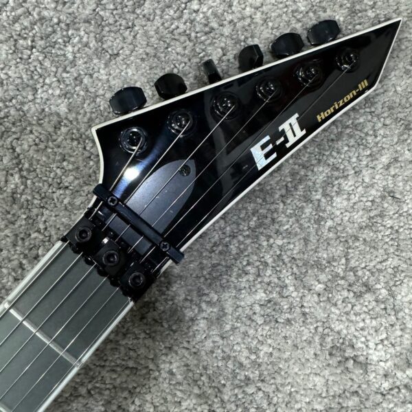 ESP E-II Horizon-III FR FM STBLKSB DCN 大搖座 主動式雙雙 電吉他：圖片 2