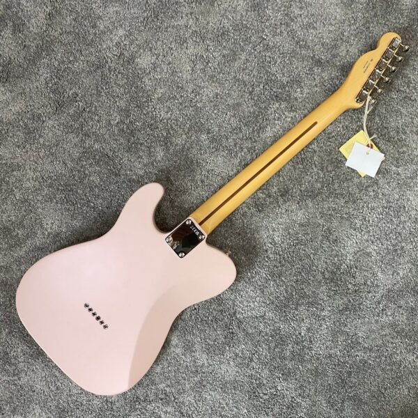 Fender Japan Junior TELE MN Satin Shell Pink 電吉他：圖片 4
