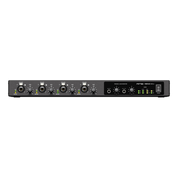 RME Fireface 802 FS AE USB 錄音介面 黑色週年紀念版：圖片 2