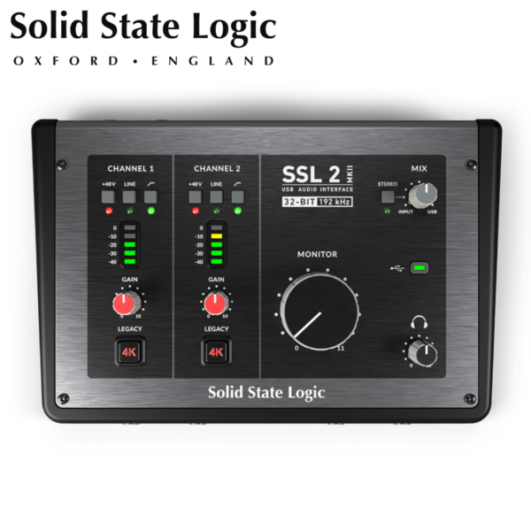 Solid State Logic SSL 2 MKII 2x2 USB錄音介面