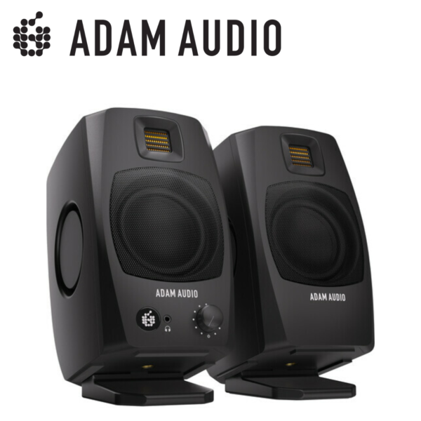ADAM Audio D3V Black 3.5吋 主動式 監聽喇叭 黑色
