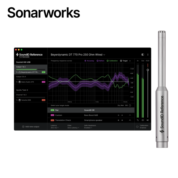 Sonarworks SoundID Reference 系統校正軟體 含校正麥克風