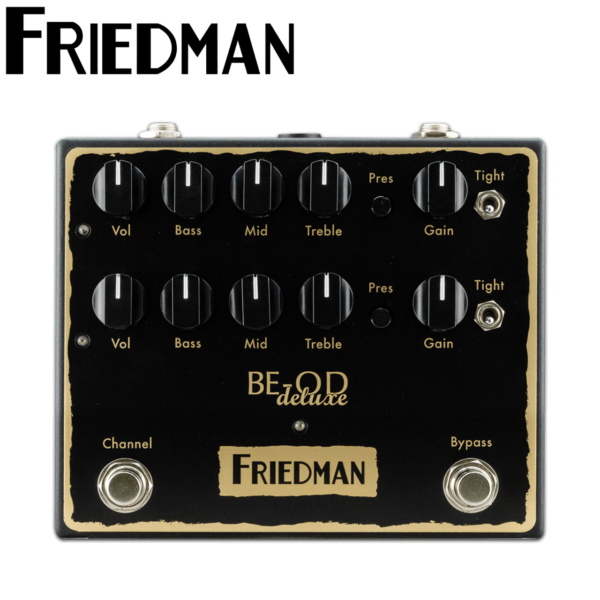 Friedman BE-OD Deluxe Dual Overdrive 雙通道 破音效果器