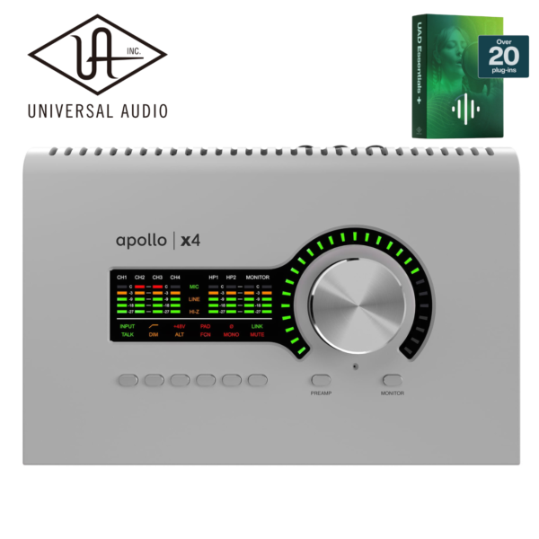 Universal Audio Apollo x4 Gen 2 Essential+ 錄音介面