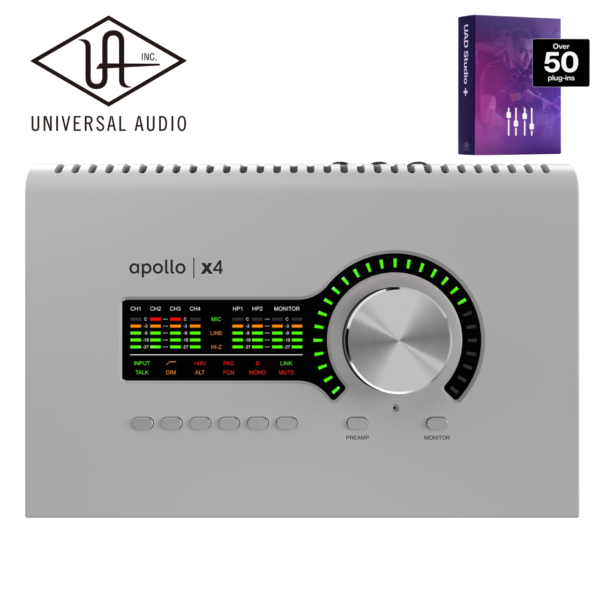 Universal Audio Apollo x4 Gen 2 Studio+ 錄音介面