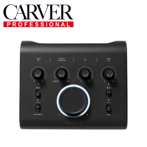 Carver Professional SATURN II 2x2 USB 錄音介面