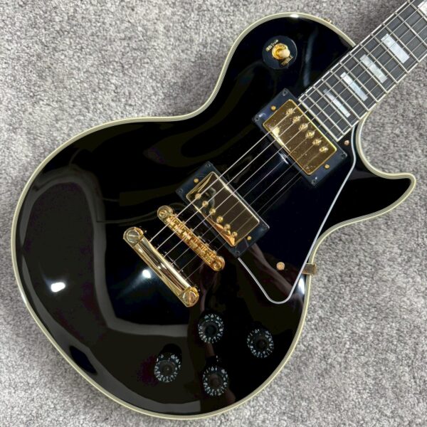 Epiphone x Gibson Les Paul Custom-Ebony 黑色 電吉他：圖片 3