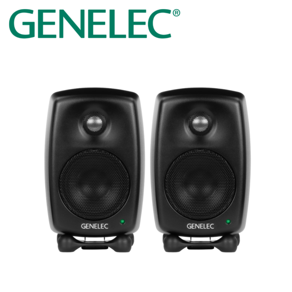 Genelec 8010A 3吋 監聽喇叭 黑色 (一對)