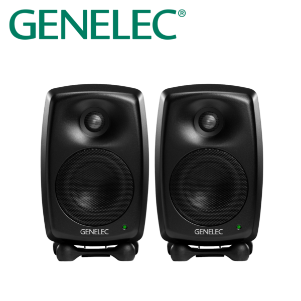 Genelec 8020D 4吋 監聽喇叭 黑色 (一對)