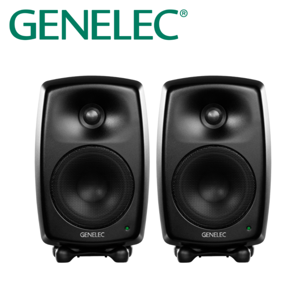 Genelec 8030C 5吋 監聽喇叭 黑色 (一對)