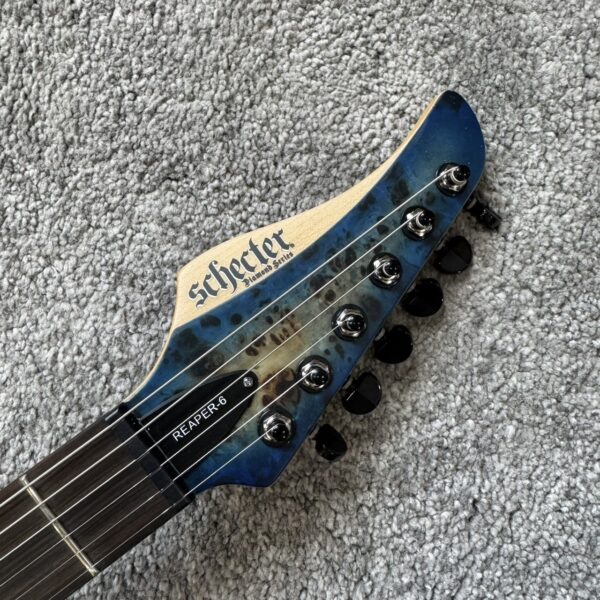 SCHECTER REAPER-6 SATIN SKY BURST