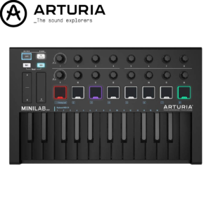 （出清）Arturia MiniLab MKII MIDI控制器 黑色