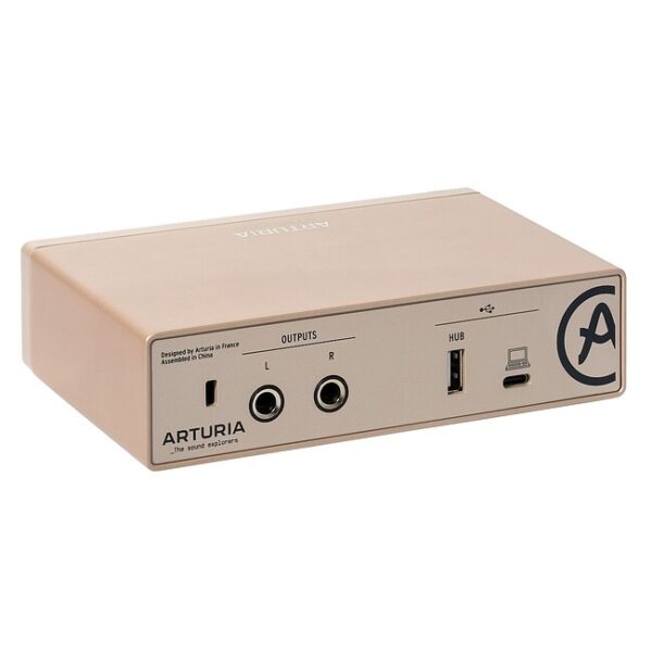 Arturia MiniFuse 1 USB-C 錄音介面 香檳色：圖片 2