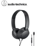Audio-Technica ATH-S120C USB Type-C 耳罩式耳機 黑色