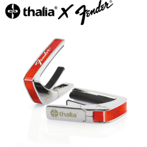 Thalia x Fender Red Angel Wing Perine Logo 紅色天使鍍鉻 Perine風格 移調夾