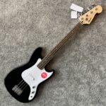 Squier Sonic Bronco Bass - Black 電貝斯 黑色