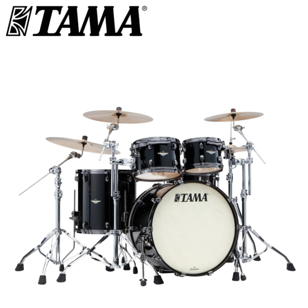 TAMA Starclassic Maple PBK 黑色鋼琴烤漆 楓木 爵士鼓組 四件