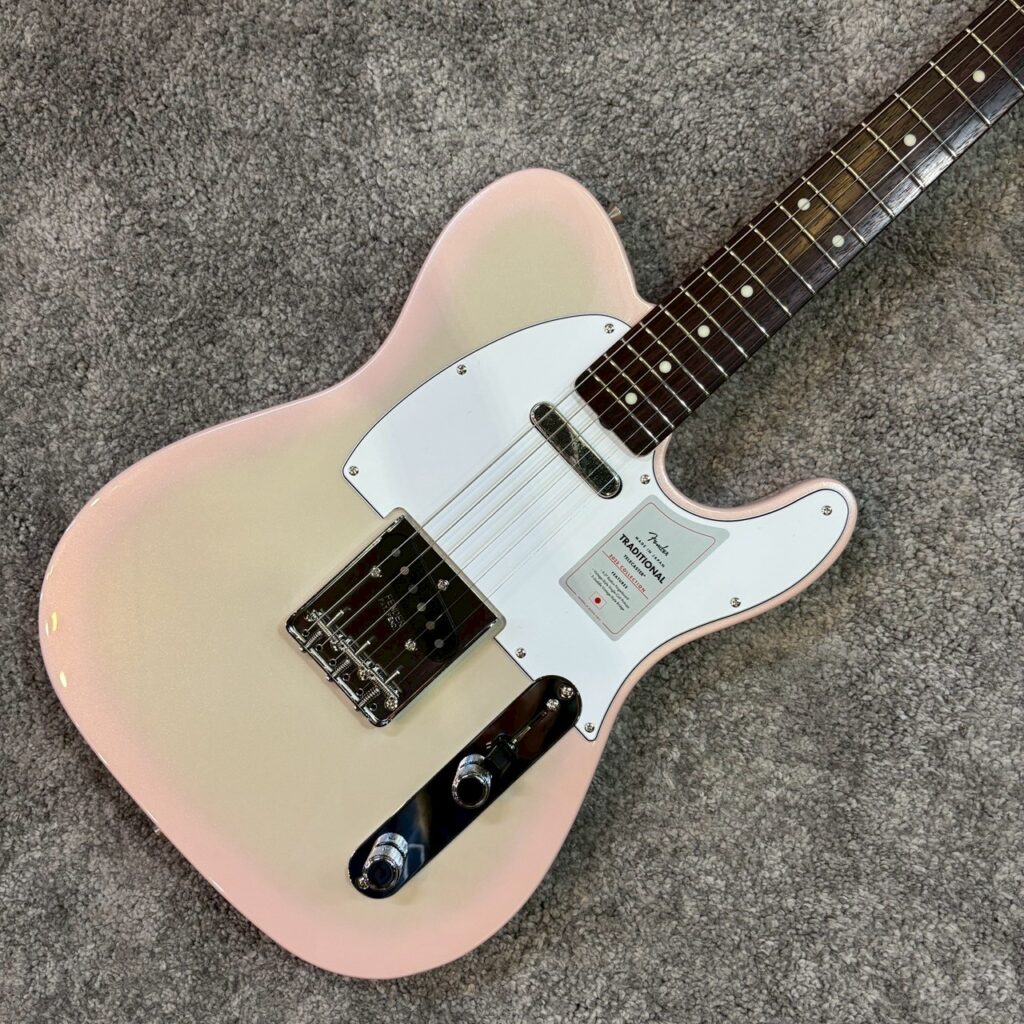 FENDER JAPAN TRADNLII TELE 60S RW STARDUST PINK